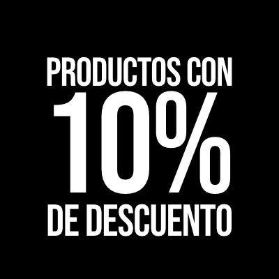 con 10% de descuento