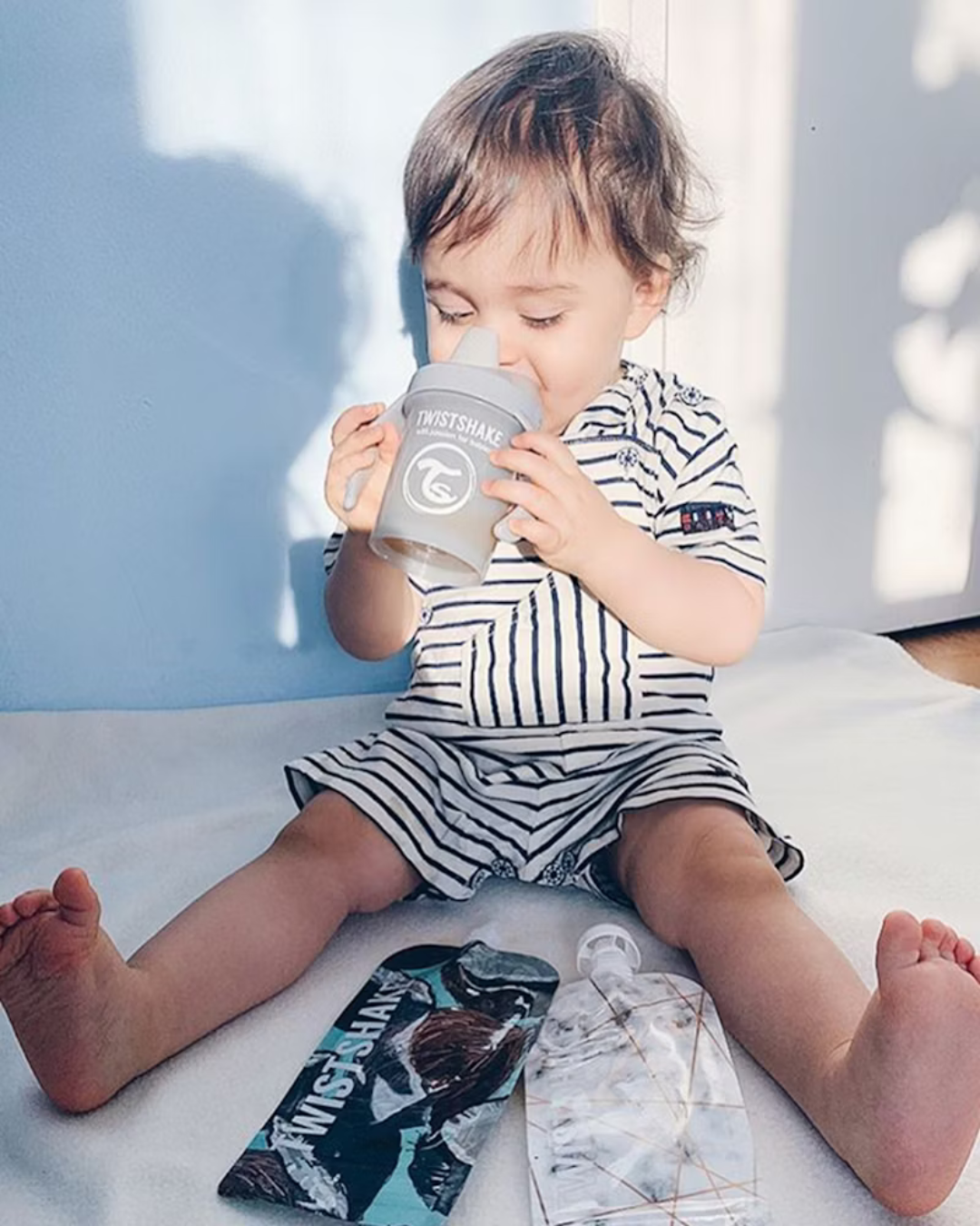 Pack 2 Mini Cup 5 Squeeze Bags