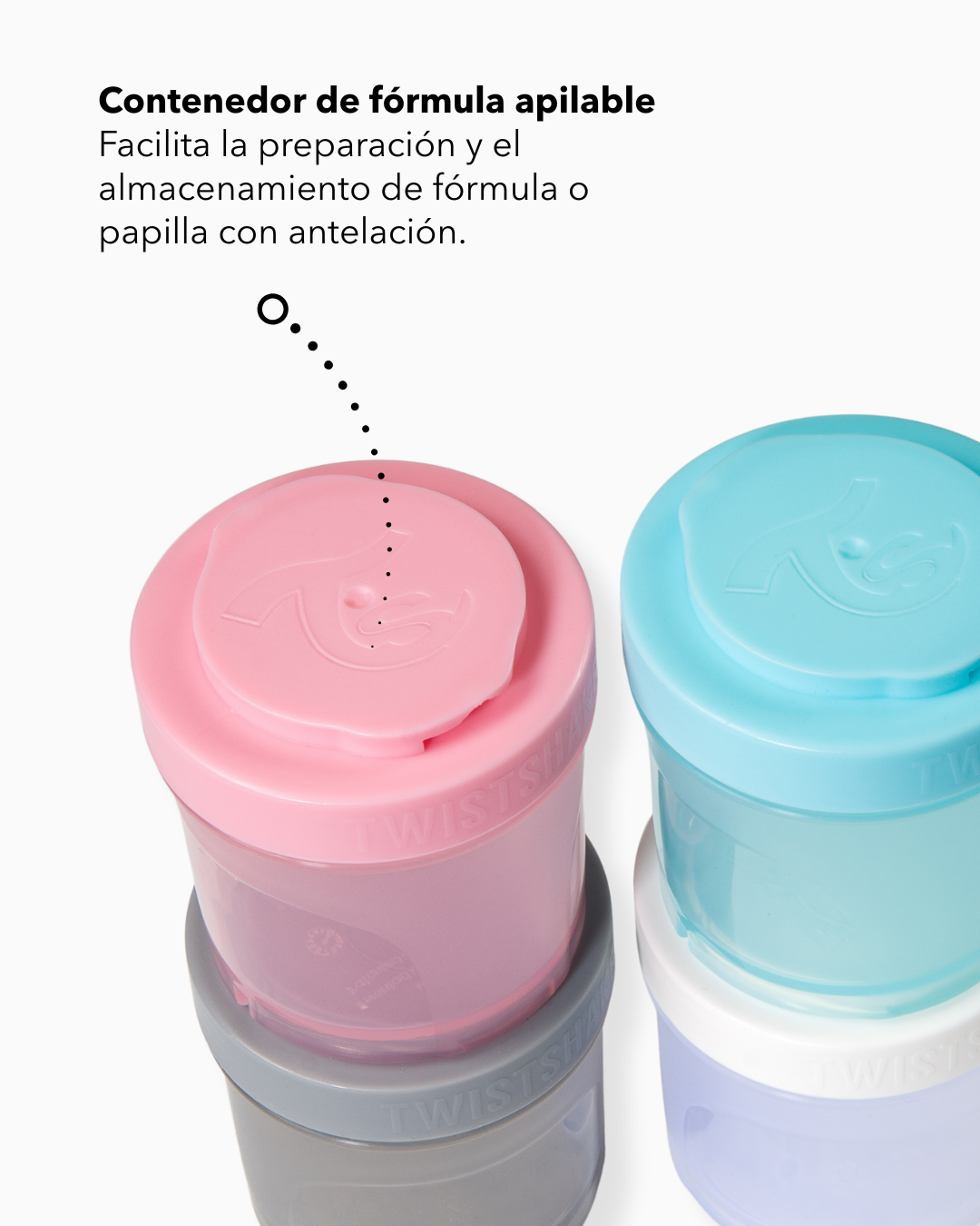 Mamadera Twistshake Double Pro 330ml