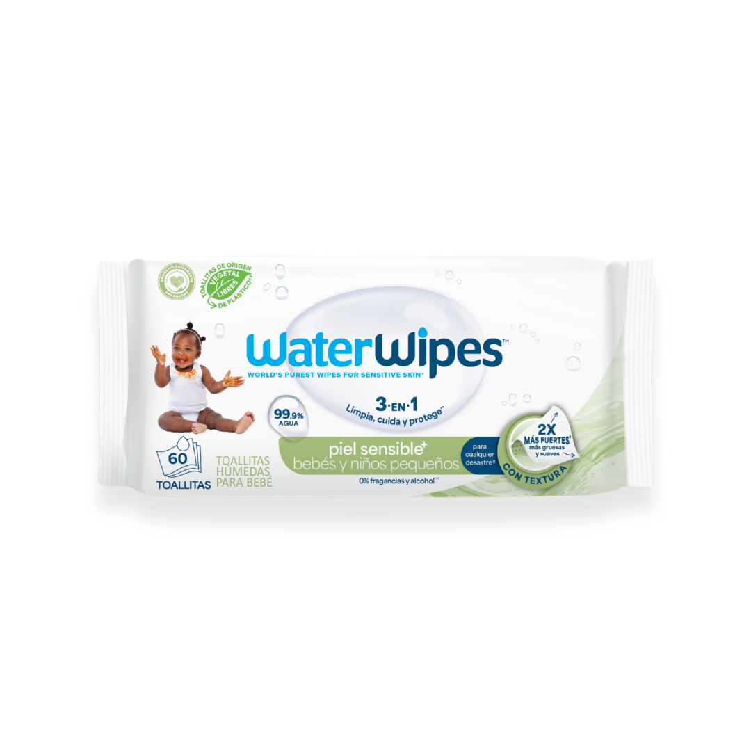 Toallitas húmedas WaterWipes Textured Clean 60 uns