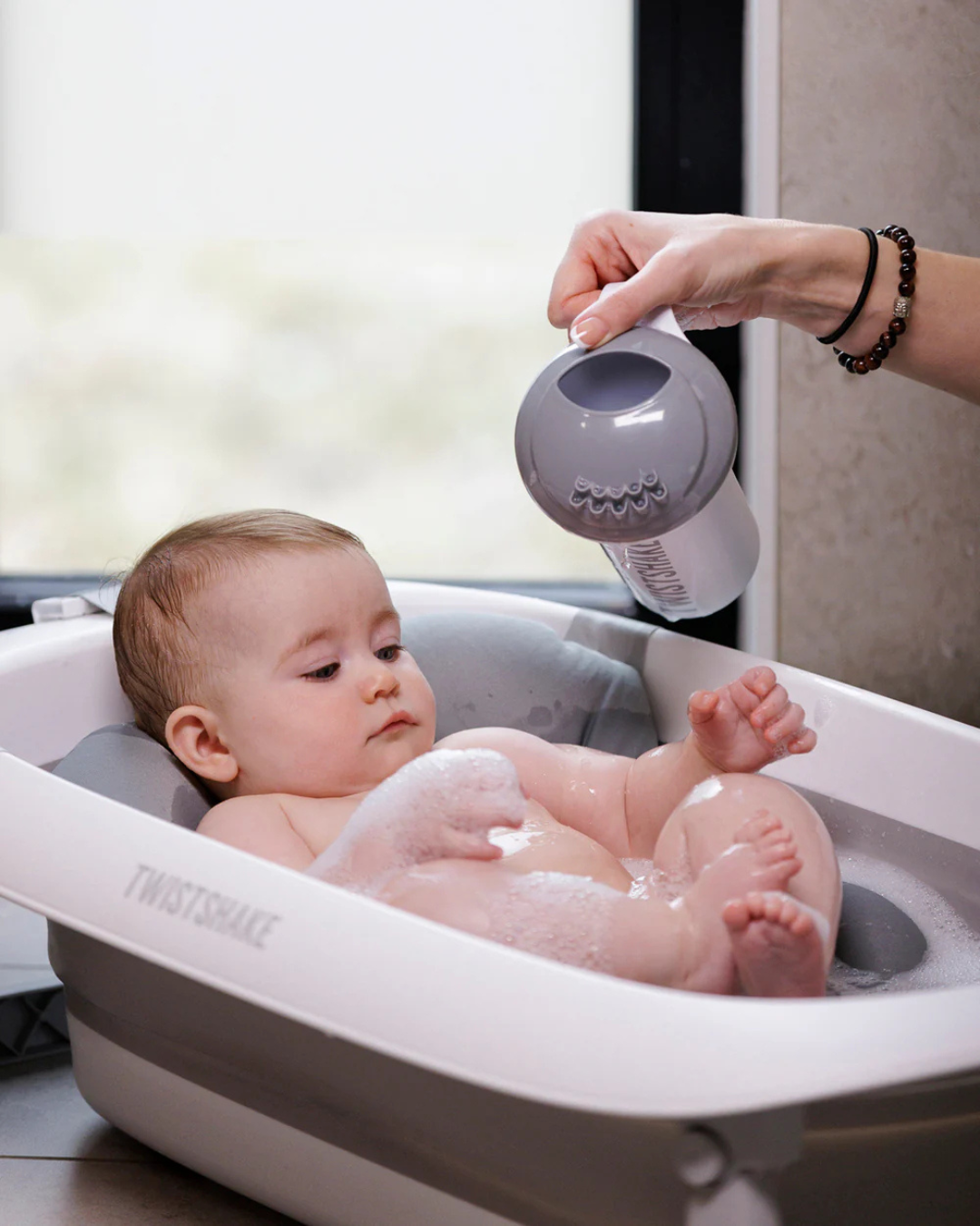 Bañera plegable con Cojín Twistshake Plus