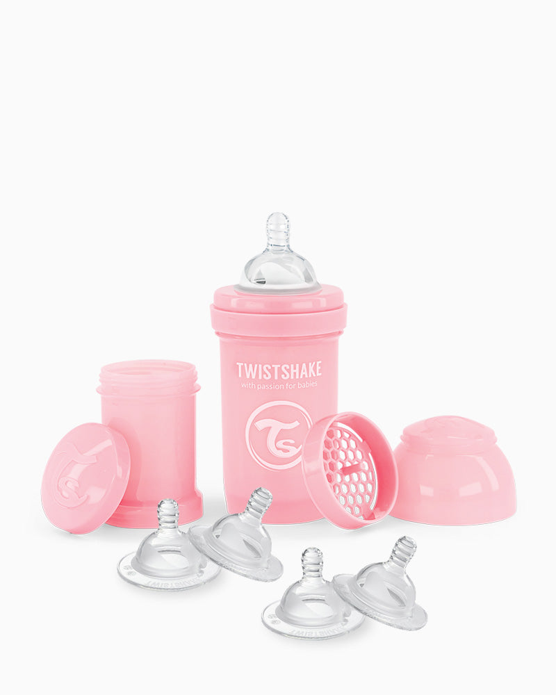 Pack Mamadera 180 ml + 4 Tetinas
