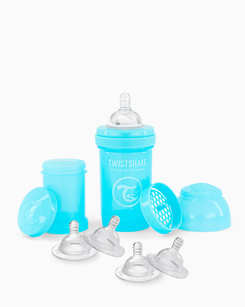 Pack Mamadera 180 ml + 4 Tetinas
