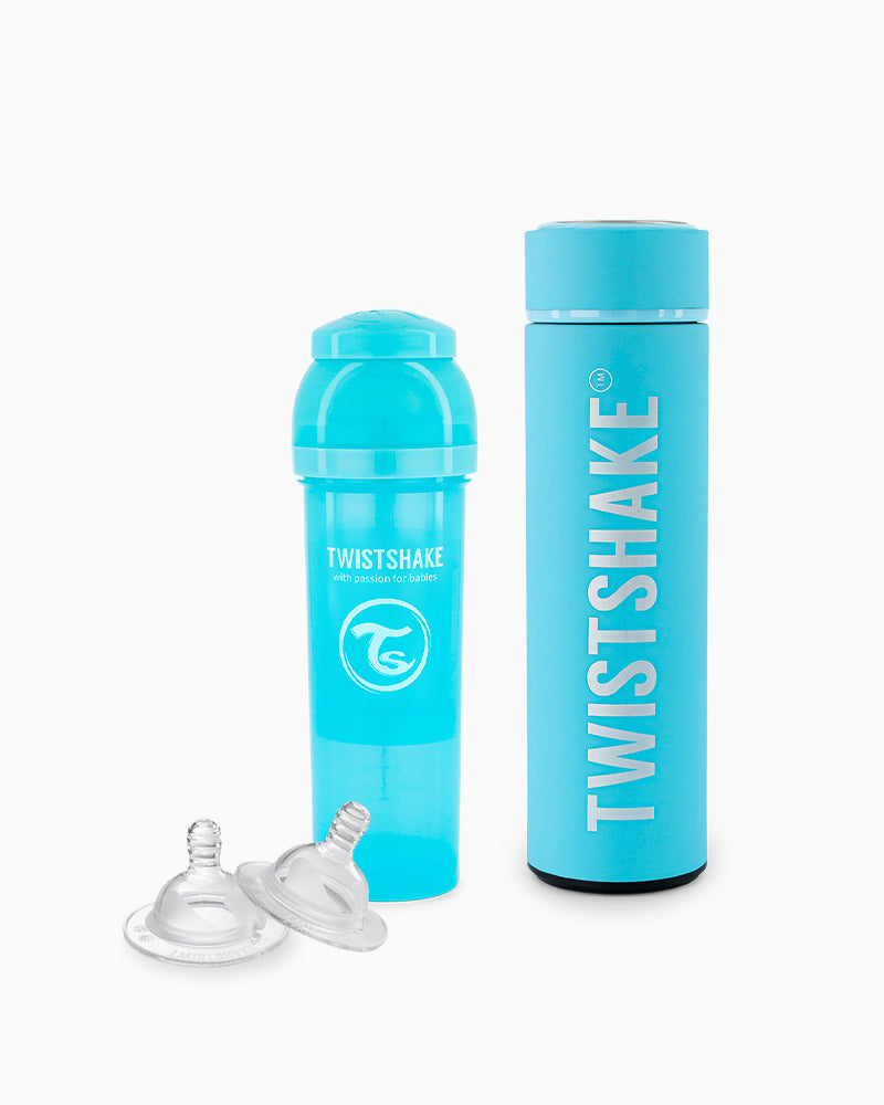 Pack Termo Mamadera 330 ml + 2 Tetinas