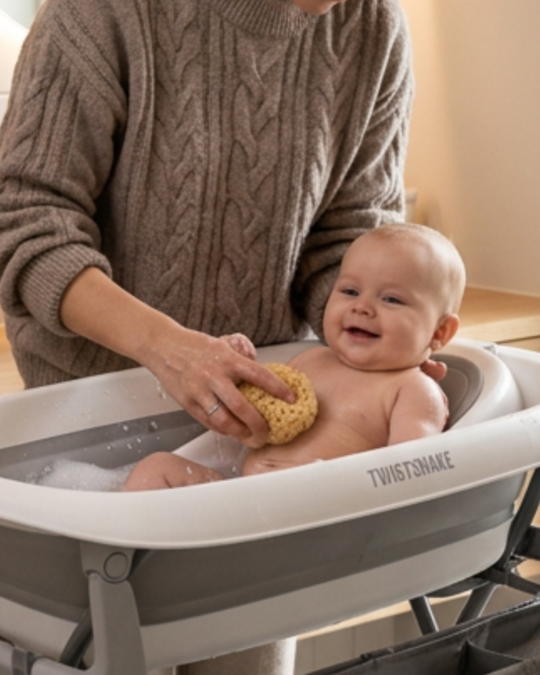 Bañera plegable con asiento Twistshake