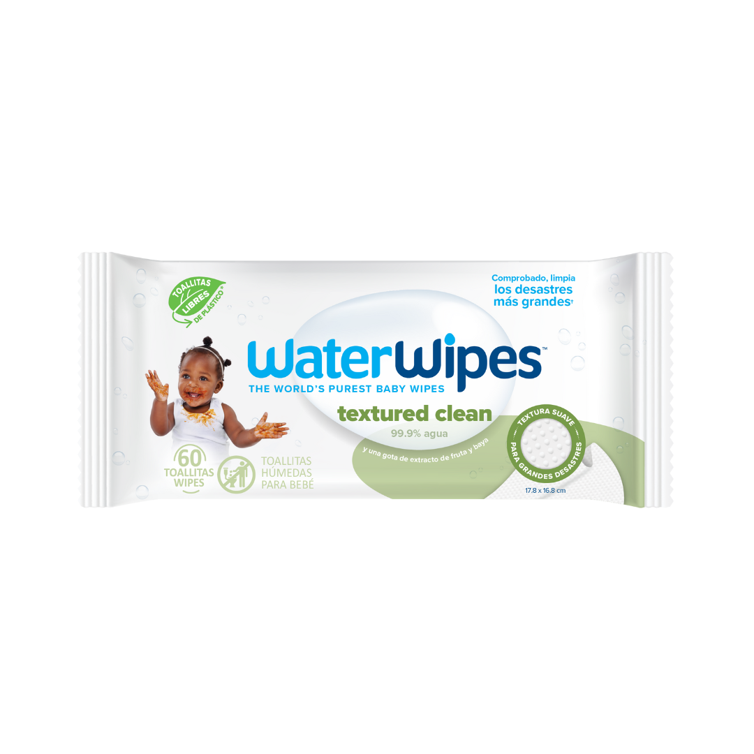 Toallitas húmedas WaterWipes Textured Clean 60 uns