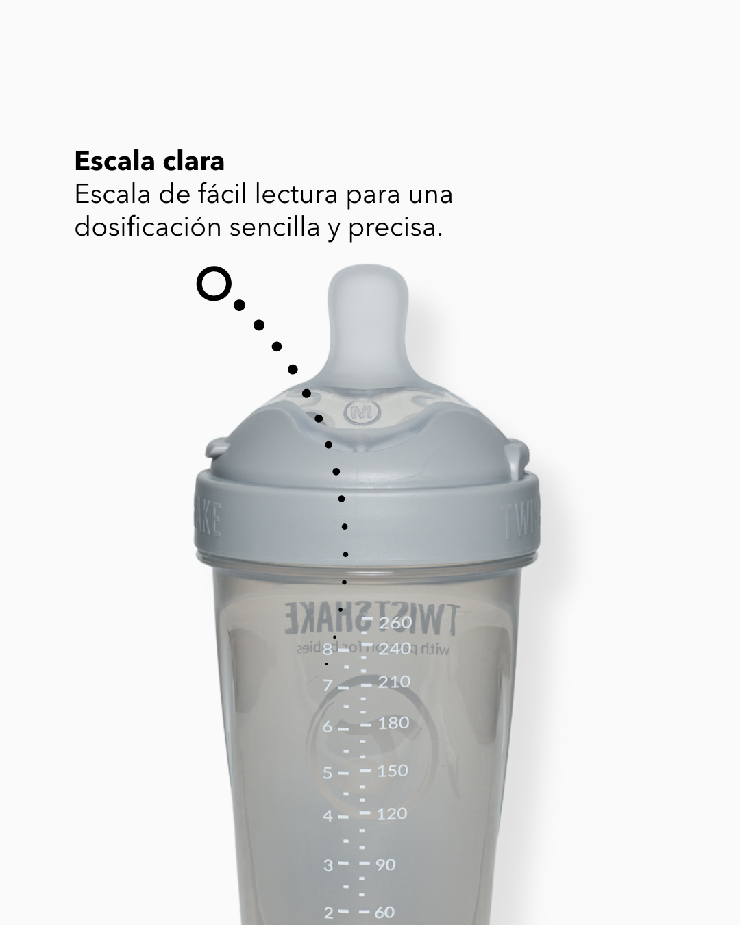 Mamadera Twistshake Double Pro 330ml