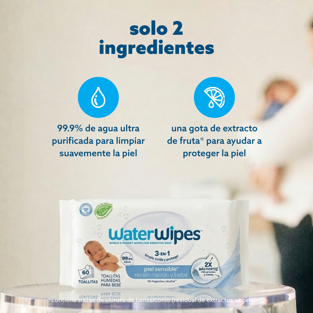 Toallitas WaterWipes Bio Mega Value Box