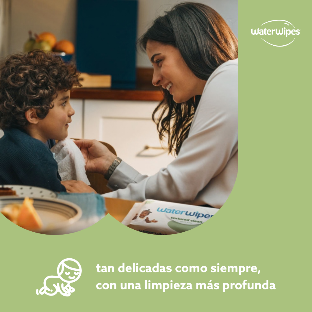 Toallitas húmedas WaterWipes Textured Clean 3x60 uns