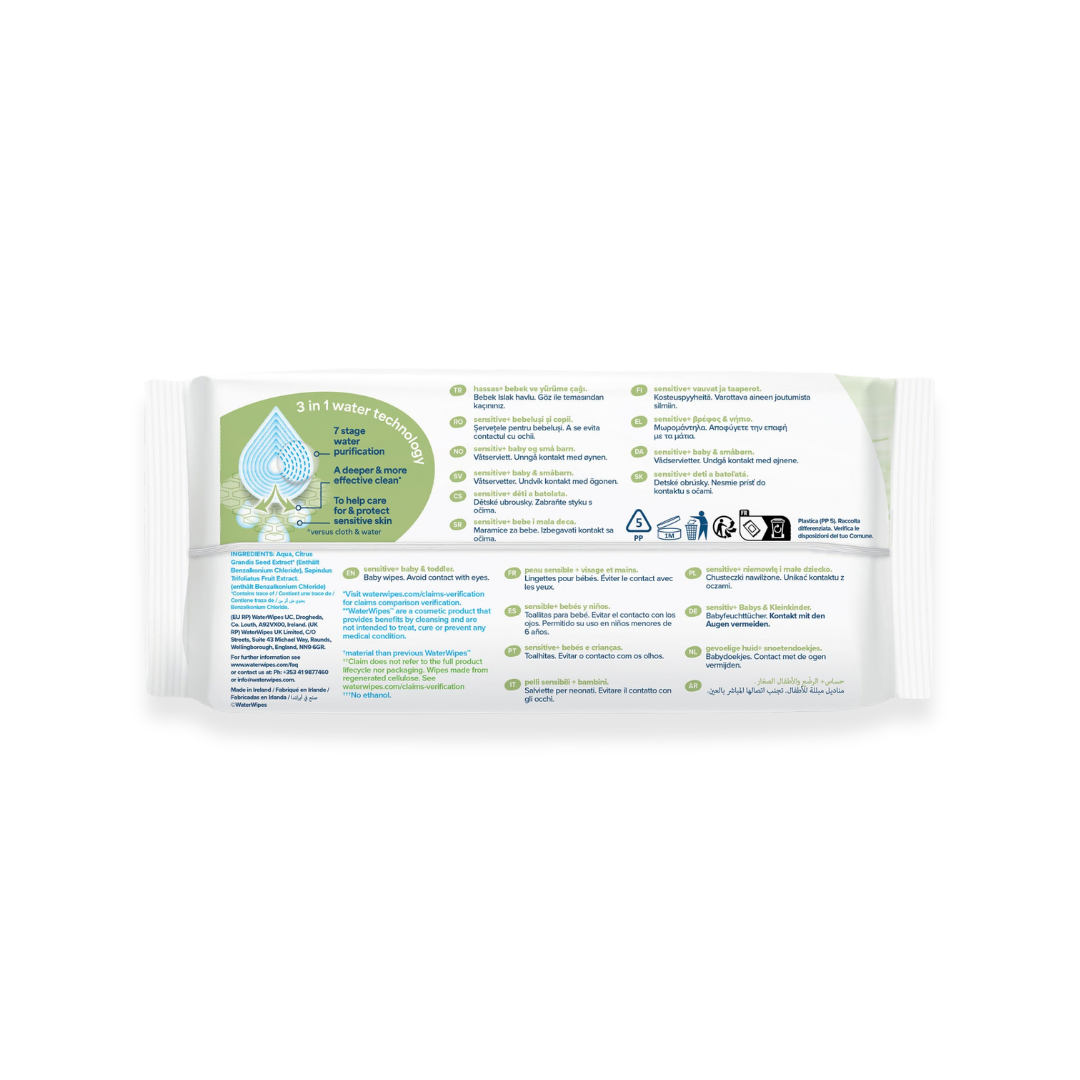 Toallitas húmedas WaterWipes Textured Clean 60 uns